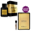Chatler Balderdash Black 100 ml + Perfume Muestra Baldessarini Strictly Private