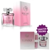 Chatler Veronic Bright Pink 100 ml + Perfume Muestra Versace Bright Crystal