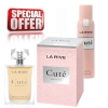 La Rive Cute - Conjunto promocional, Eau de Parfum, Deodorant