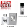 La Rive Brave Men - Conjunto promocional, Eau de Toilette, Deodorant