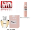 La Rive Cute - Conjunto promocional, Eau de Parfum, Deodorant