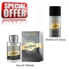 La Rive The Hunting Man - Conjunto promocional, Eau de Toilette, Deodorant