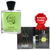 Luxure First Date 100 ml + Perfume Muestra Yves Saint Laurent Black Opium Illicit Green