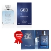 Luxure Geo Water Paradiso 100 ml + Perfume Muestra Armani Acqua di Giò Profondo