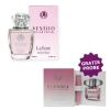 Luxure Vestito Brillar Cristal 100 ml + Perfume Muestra Versace Bright Crystal