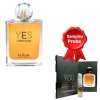 Luxure Yes I Need You 100 ml + Perfume Muestra Armani Stronger With You
