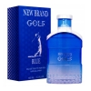 New Brand Golf Blue 100 ml + Perfume Muestra Ralph Lauren Polo Blue