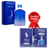 New Brand Golf Blue 100 ml + Perfume Muestra Ralph Lauren Polo Blue
