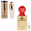 New Brand Luxury Woman 100 ml + Perfume Muestra Lacoste Pour Femme