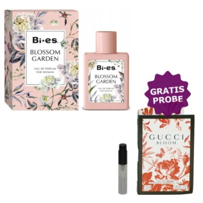 Bi-Es Blossom Garden 100 ml + Perfume Muestra Gucci Bloom