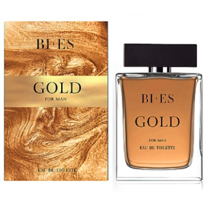 Bi-Es Gold for Man - Eau de Toilette para hombre 90 ml