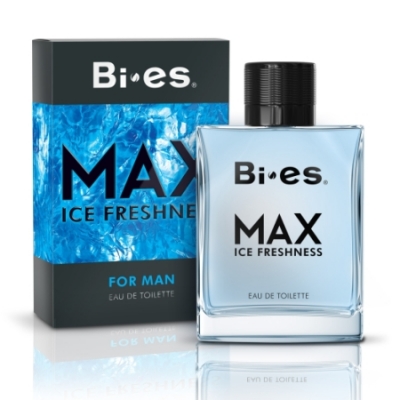 Bi-Es Max Ice Freshness Man - Eau de Toilette para hombre 100 ml