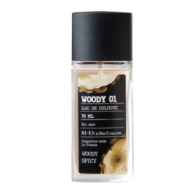 Bi-Es Woody - Eau de Cologne para hombre 70 ml