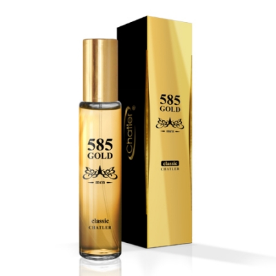 Chatler 585 Classic Gold - Eau de Parfum para hombre 30 ml