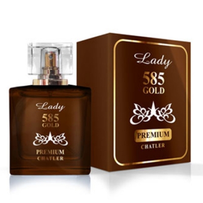Chatler 585 Gold Lady Premium - Eau de Parfum para mujer 100 ml