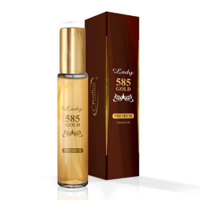 Chatler 585 Gold Lady Premium - Eau de Parfum para mujer 30 ml