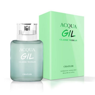 Chatler Acqua Gil Classic Woman 100 ml + Perfume Muestra Armani Acqua Di Gioia