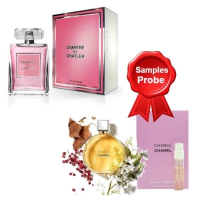 Chatler Chantre by Chatler 100 ml + Perfume Muestra Chanel Chance