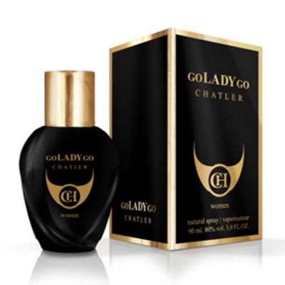 Chatler Go Lady Go 100 ml + Perfume Muestra Lady Gaga Fame