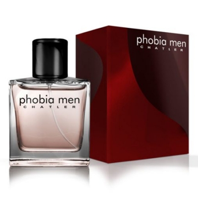 Chatler Phobia Men 100 ml + Perfume Muestra Calvin Klein Euphoria Men