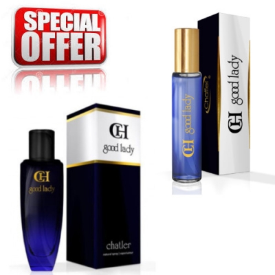 Chatler Good Lady - Promotional Set, Eau de Parfum 100 ml + Eau de Parfum 30 ml