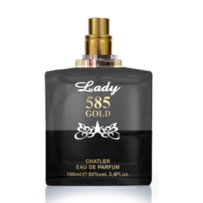 Chatler 585 Gold Lady - Eau de Parfum para mujer, tester 40 ml