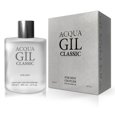 Chatler Acqua Gil Classic Men - Eau de Parfum para hombre 100 ml