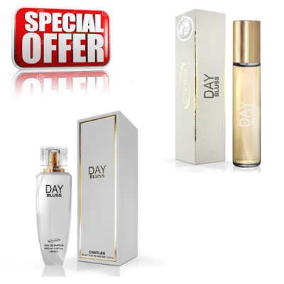 Chatler Bluss Day - Promotional Set, Eau de Parfum 100 ml + Eau de Parfum 30 ml