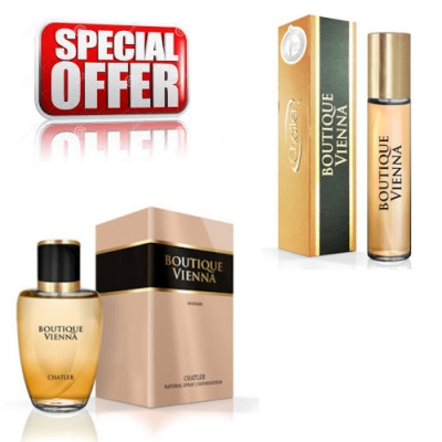 Chatler Boutique Vienna - Promotional Set, Eau de Parfum 100 ml + Eau de Parfum 30 ml