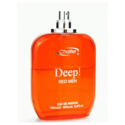 Chatler Deep Red Men - Eau de Parfum para hombre, tester 50 ml