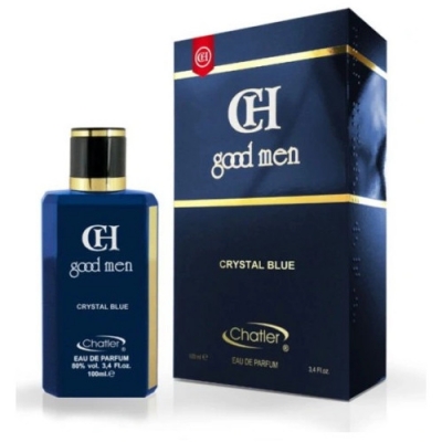Chatler CH Good Men Crystal Blue - Eau de Parfum para hombre 100 ml
