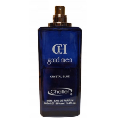 Chatler CH Good Men Crystal Blue - Eau de Parfum para hombre, tester 40 ml