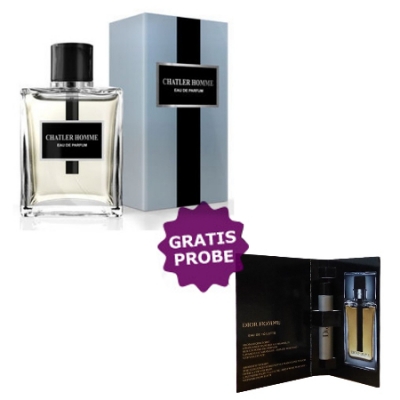 Chatler Homme 100 ml + Perfume Muestra Dior Homme