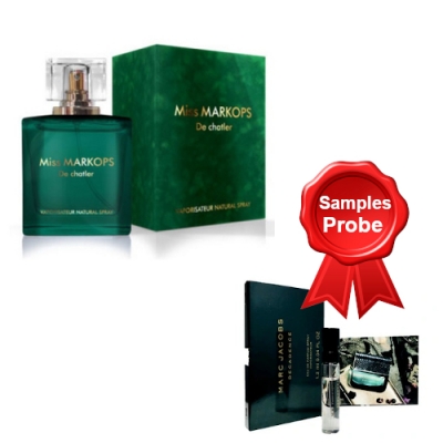 Chatler Miss Markops 100 ml + Perfume Muestra Marc Jacobs Decadence