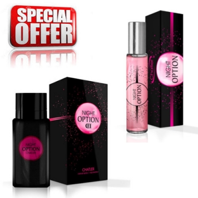 Chatler Option Night - Promotional Set, Eau de Parfum 100 ml + Eau de Parfum 30 ml