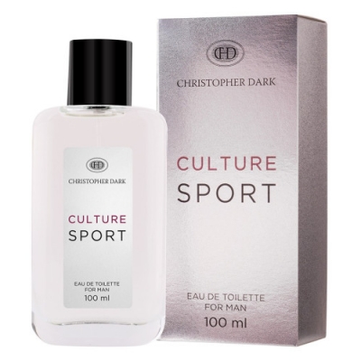 Christopher Dark Culture Sport Eau de Toilette para hombre 100 ml