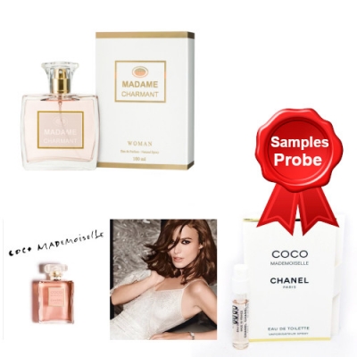 Christopher Dark Madame Charmant 100 ml + Perfume Muestra Chanel Coco Mademoiselle