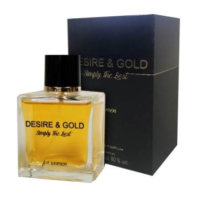 Cote Azur Desire & Gold Simply The Best - Eau de Parfum para mujer 100 ml