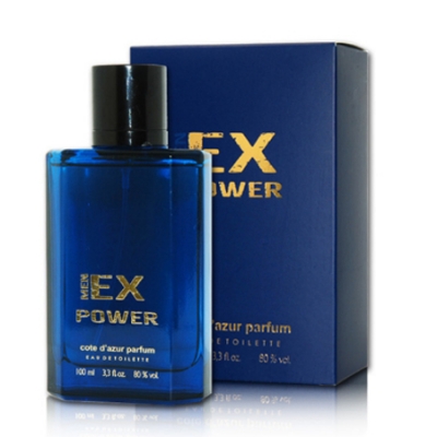 Cote Azur Ex Power Men - Eau de Parfum para hombre 100 ml