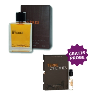 Cote Azur Hyeres 100 ml + Perfume Muestra Hermes Terre D'Hermes