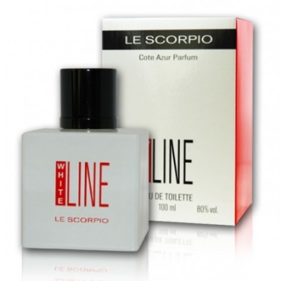 Cote Azur Le Scorpio White Line - Eau de Toilette para hombre 100 ml