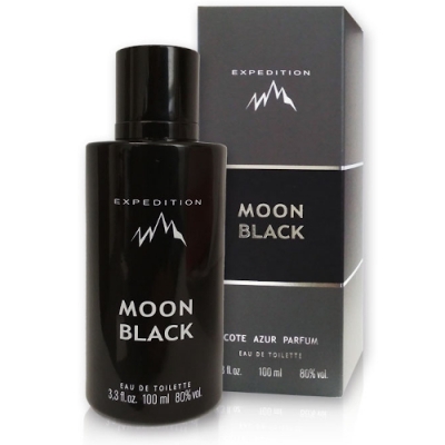 Cote Azur Moon Black Expedition - Eau de Toilette para hombre 100 ml