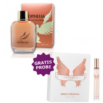 Cote Azur Ophelia 100 ml + Perfume Muestra Paco Rabanne Olympea