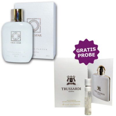 Cote Azur True Star 100 ml + Perfume Muestra Trussardi Donna