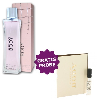 Cote Azur Beautiful Body 100 ml + Perfume Muestra Burberry Body