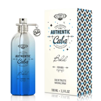 Cuba Authentic Bold Men - Eau de Toilette para hombre 100 ml