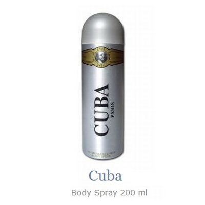 Cuba Gold - Desodorante para hombre 200 ml