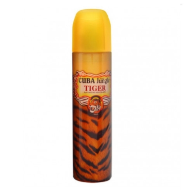 Cuba Jungle Tiger - Eau de Parfum para mujer, tester 100 ml
