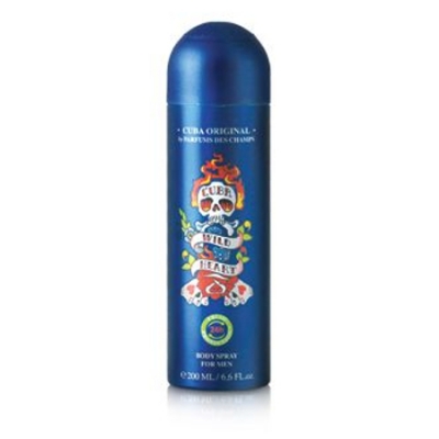 Cuba Wild Heart Men - Desodorante para hombre 200 ml