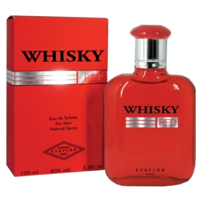 Evaflor Whisky Red - Eau de Toilette para hombre 100 ml